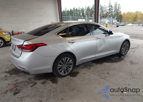 2015 Hyundai Genesis 3.8 from USA, damaged, VIN KMHGN4JE1FU043079